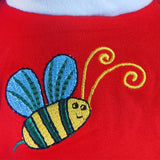 18 Inch Doll Red Top & Pants Perfect Fit for American Doll Dolls & More, Blue Short Pants and Red T-shirt with Bee Patterns - Aladdin Shoppers