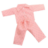 18 Inch Dolls Clothes Nightgown for American Doll Dolls, Floral Printed Pajamas Doll Clothing Accessory Pink - Aladdin Shoppers