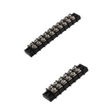 Maxbell 6 10 Gang Terminal Block Nickel Plated Brass Contacts 30A for Boats