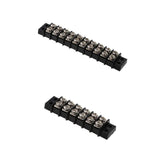 Maxbell 6 10 Gang Terminal Block Nickel Plated Brass Contacts 30A for Boats