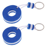 Maxbell 2x Marine Outboard Floating Keyring Sailing Kayak Fishing- Sailing Buoy Blue