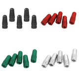 Maxbell 20Pcs Aluminium Alloy MTB Road Bike Bicycle Presta Valve Mouth Cover Tyre Valve Cap Wheel Rims Stem Air Valve Dust Caps