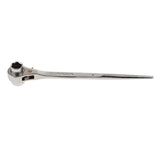 19mm-22mm Hexagon Scaffold Podger Ratchet Spanner Hand Wrench Garage Workshop Tools - 31cm Long - Aladdin Shoppers