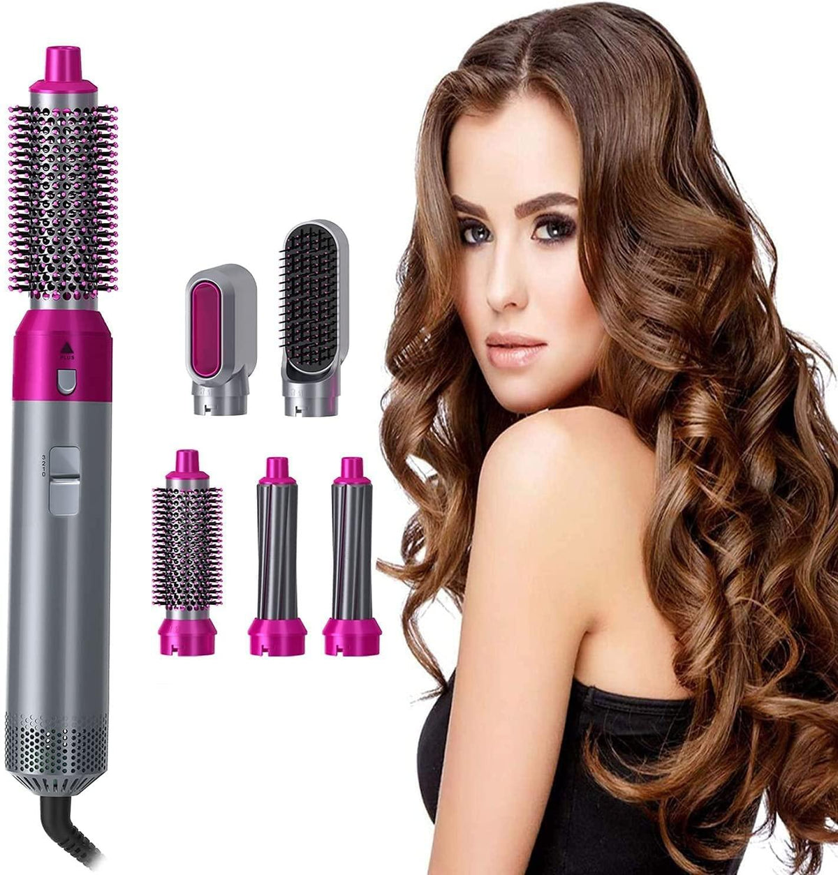 5 in 1 Hot Air Styler Hair Dryer Comb