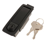1PC Pop-up Push Button Cabinet Door Plane Cam Lock 105mm Length Black W Keys - Aladdin Shoppers
