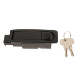 1PC Pop-up Push Button Cabinet Door Plane Cam Lock 105mm Length Black W Keys - Aladdin Shoppers