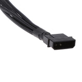 1PCS 3/4 pin Fan Splitter Y Extension Power Cable Sleeved 1 to 4Ports - Aladdin Shoppers