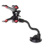 1pcs 360° Rotatable Car Phone GPS Holder Antiskid Mount Double Clip Black - Aladdin Shoppers