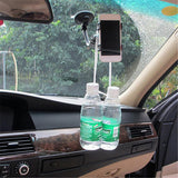 1pcs 360° Rotatable Car Phone GPS Holder Antiskid Mount Double Clip Black - Aladdin Shoppers