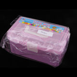 2 Layer Plastic Sewing Jewelry Painting Tools Box Storage Box Organizer Pink - Aladdin Shoppers