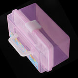 2 Layer Plastic Sewing Jewelry Painting Tools Box Storage Box Organizer Pink - Aladdin Shoppers
