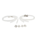 2 Pairs Transparent Shoe Straps High Heels Shoelace with Buckles for Holding Loose Shoe Anti-slip - Aladdin Shoppers
