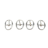 2 Pairs Transparent Shoe Straps High Heels Shoelace with Buckles for Holding Loose Shoe Anti-slip - Aladdin Shoppers