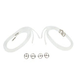 2 Pairs Transparent Shoe Straps High Heels Shoelace with Buckles for Holding Loose Shoe Anti-slip - Aladdin Shoppers
