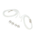 2 Pairs Transparent Shoe Straps High Heels Shoelace with Buckles for Holding Loose Shoe Anti-slip - Aladdin Shoppers