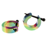 2 Pcs Charms Acrylic Barbells Papilla Bar Nose Ring Women Piercing Jewellery - Aladdin Shoppers