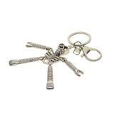 2 Pieces Antiqued Silver Tone Skeleton Body Skull Charm Pendants 84 x 34 mm / 3.31 x 1.34 inch for DIY Jewelry Craft Keychain Rings Bag Pendants Gift Accessories - Aladdin Shoppers