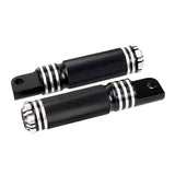 2 Pieces Black Highway Foot Peg Mount For Harley Softail Sport XL 883 1200 Custom - Aladdin Shoppers
