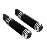 2 Pieces Black Highway Foot Peg Mount For Harley Softail Sport XL 883 1200 Custom - Aladdin Shoppers