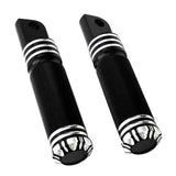 2 Pieces Black Highway Foot Peg Mount For Harley Softail Sport XL 883 1200 Custom - Aladdin Shoppers