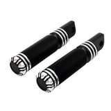 2 Pieces Black Highway Foot Peg Mount For Harley Softail Sport XL 883 1200 Custom - Aladdin Shoppers