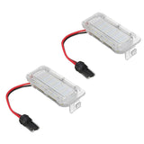 2 Pieces White 18LED License Number Plate Lights for Ford Focus 5D 2009-on - Aladdin Shoppers