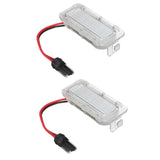 Maxbell 2 Pieces White 18LED License Number Plate Lights for Ford Focus 5D 2009-on