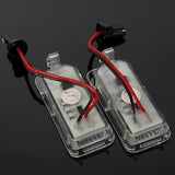 2 Pieces White 18LED License Number Plate Lights for Ford Focus 5D 2009-on - Aladdin Shoppers