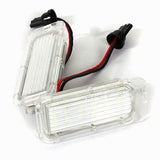 2 Pieces White 18LED License Number Plate Lights for Ford Focus 5D 2009-on - Aladdin Shoppers