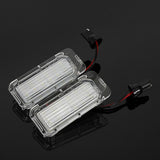 2 Pieces White 18LED License Number Plate Lights for Ford Focus 5D 2009-on - Aladdin Shoppers