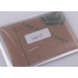 2 Pieces/Set Transparent Leather Craft Acrylic Card Holder Case Pattern Templates Stencils - Aladdin Shoppers