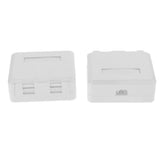 2-Port RJ45 Keystone Jack Surface Mount Box White (1 Pack) - Aladdin Shoppers