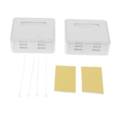 2-Port RJ45 Keystone Jack Surface Mount Box White (1 Pack) - Aladdin Shoppers