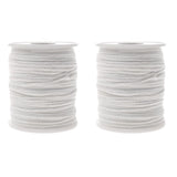 2 Rolls Natural Cotton Wick Candle Wick Core 61m / Spool Long-Lasting Refill for Candle Making, DIY DIY Tea Lights Candles Crafts Supplies 1mm - Aladdin Shoppers