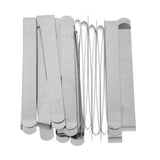 20 Pieces 3 Inch Measure Clip Hemmer No Pin Hem Clip with Marking Ruler Guides - Aladdin Shoppers
