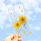 20 Pieces 4-10cm Natural Yellow Real Dried Flower Specimen for Jewelry Making DIY Bookmark Ornament Art Craft Phone Case Decoration - Aladdin Shoppers