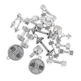 20 Pieces Mixed Fitness Equipment Design Pendant Charms Jewelry Making Accessories for DIY Bracelet Necklace Earrings Jewelry Key Chain Charms - Aladdin Shoppers