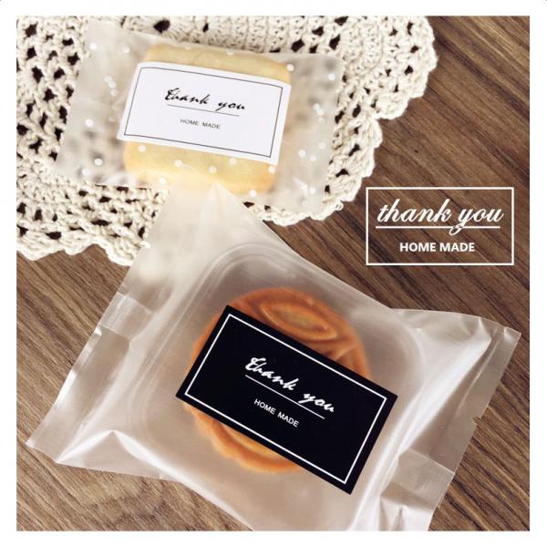 20 Sheets Thank You Printed Decorative Bake Sealing Label Paper Stickers for Packaging - Aladdin Shoppers