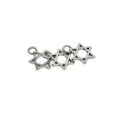 200pcs Jewellery Making Charms & Findings Pedant Craft Hexagon Shaped 13x9mm - Aladdin Shoppers