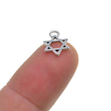 200pcs Jewellery Making Charms & Findings Pedant Craft Hexagon Shaped 13x9mm - Aladdin Shoppers