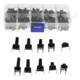 200Pcs/lot 6x6mm Tactile Push Button Switch Micro Momentary Assortment Parts - Aladdin Shoppers