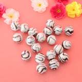 20pcs 25mm Tiger Stripes Glass Marbles, Kids Marble Run Game, Marble Solitaire Toy Accs Vase Filler & Fish Tank Home Decor - Aladdin Shoppers