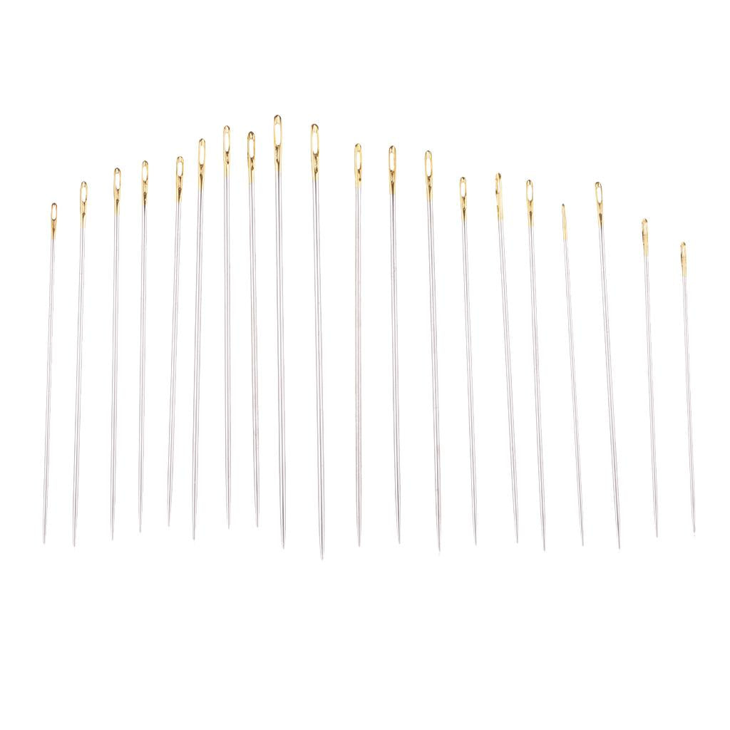 20Pcs Assorted Hand Sewing Needles for Embroidery Cross Stitch Tapestry DIY - Aladdin Shoppers