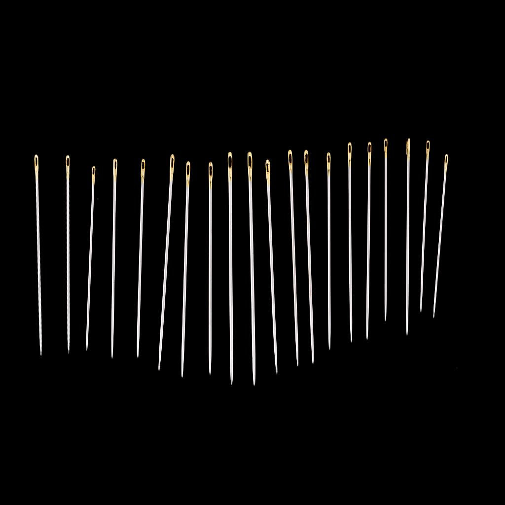 20Pcs Assorted Hand Sewing Needles for Embroidery Cross Stitch Tapestry DIY - Aladdin Shoppers