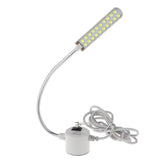 220V 20-Bulb Working Gooseneck Lamp With Magnetic Base For Sewing Machine - Aladdin Shoppers