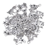 24 Pieces Silver Constellation Alloy Charm Pendants - 12 Designs Constellations - Aladdin Shoppers