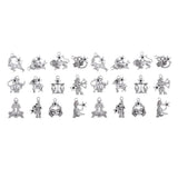 24 Pieces Silver Constellation Alloy Charm Pendants - 12 Designs Constellations - Aladdin Shoppers
