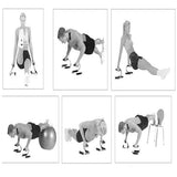 2pcs Push Up Bars Stand with Foam Handles for Home Gym Chest Muscle Exercising Training Gear - Aladdin Shoppers