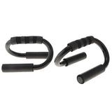 2pcs Push Up Bars Stand with Foam Handles for Home Gym Chest Muscle Exercising Training Gear - Aladdin Shoppers