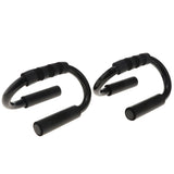 2pcs Push Up Bars Stand with Foam Handles for Home Gym Chest Muscle Exercising Training Gear - Aladdin Shoppers